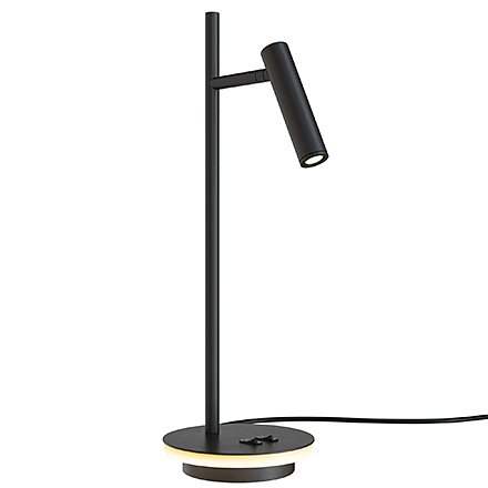 Лампа для стола (цвет черный)
