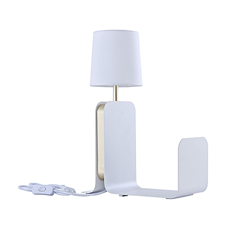 Настольная лампа цвет белый / MOD618TL-01W