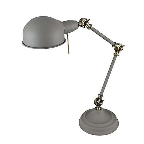 Настольная лампа цвет серый / Z137-TL-01-GR