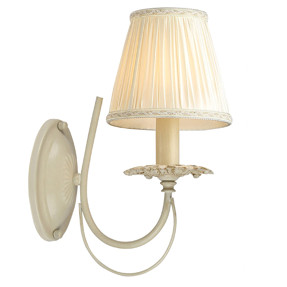 Elegant Olivia 1: Бра с текстильным абажуром на одну лампу