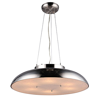 Подвесной светильник современная промышленная лампа (никель)