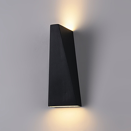 Современный уличный светильник (цвет черный)