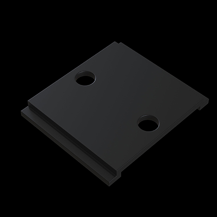 Деталь трековой системы цвет черный / TRA004HP-21B