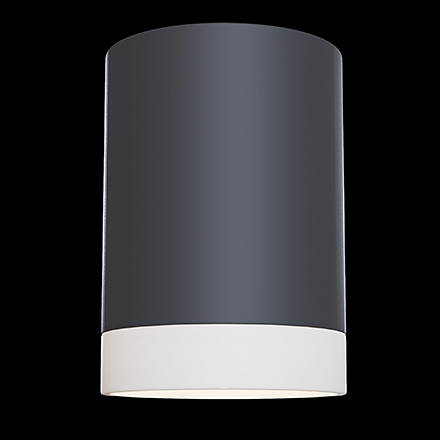 Потолочный светильник цвет черный/серый / C008CW-01B