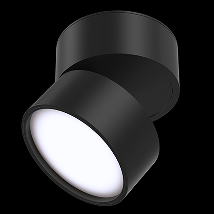 Потолочный светильник цвет черный / C024CL-L12B4K