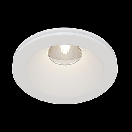 Встраиваемый светильник цвет белый / DL002-1-01-W
