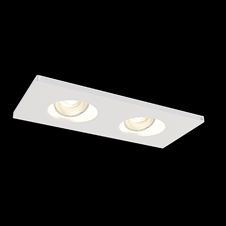 Встраиваемый светильник цвет белый / DL002-1-02-W