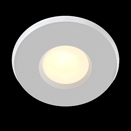 Встраиваемый светильник цвет белый / DL010-3-01-W