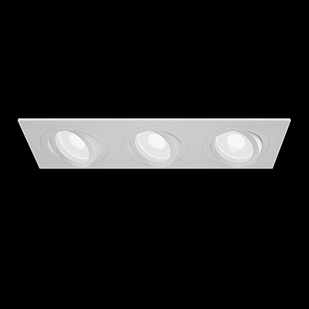 Встраиваемый светильник на 3 лампы / DL024-2-03W