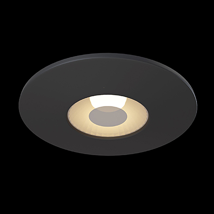 Встраиваемый светильник цвет черный / DL038-2-L7B