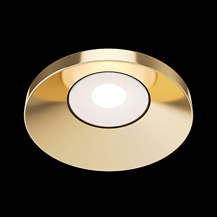 Встраиваемый светильник цвет золото / DL040-L10G4K