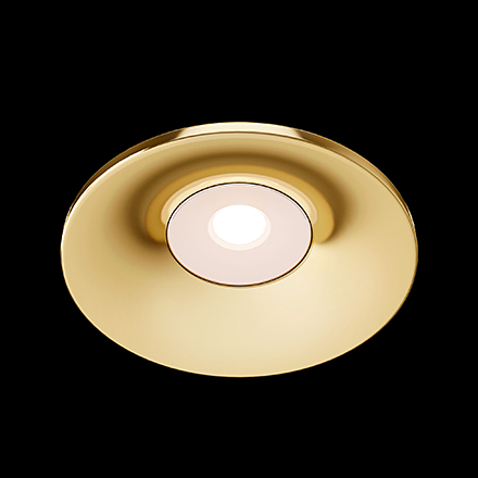 Встраиваемый светильник цвет золото / DL041-01G
