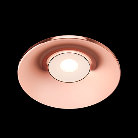 Встраиваемый светильник цвет розовое золото / DL041-01RG