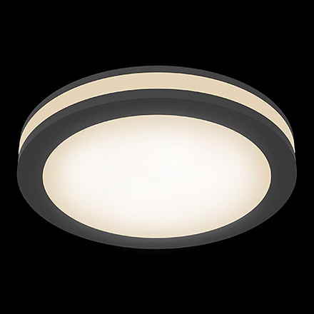 Встраиваемый светильник цвет черный / DL303-L12B