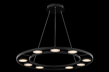 Подвесной светильник цвет черный / MOD070PL-L63B3K