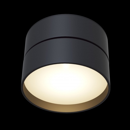Потолочный светильник цвет черный / C024CL-L18B4K