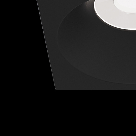 Встраиваемый светильник цвет черный / DL033-2-01B
