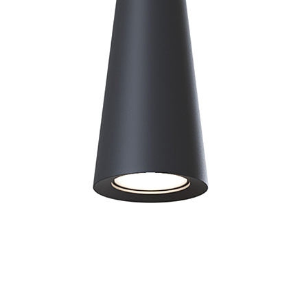 Подвесной светильник цвет черный / P318PL-01B