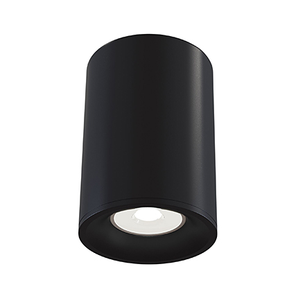 Накладной потолочный светильник (черный)
