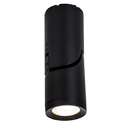 Потолочный светодиодный светильник (черный)