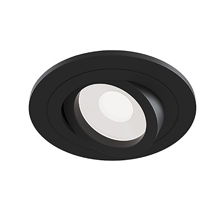 Встраиваемый светильник цвет черный / DL023-2-01B