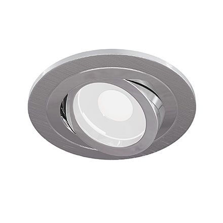 Встраиваемый светильник цвет серебро / DL023-2-01S