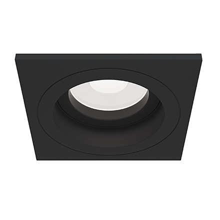 Akron 1: Встраиваемый светильник (черный)