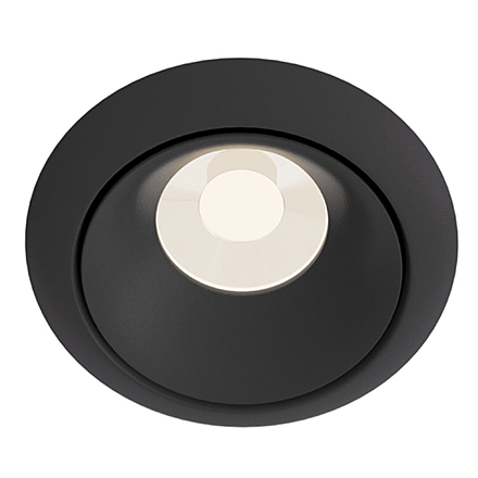 Yin 1: Встраиваемый светильник (черный)