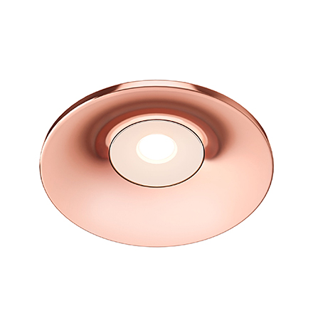 Barret 1: Встраиваемый светильник (розовое золото)