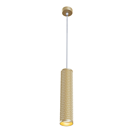 Shelby 1: Подвесной светильник цилиндр (золото)