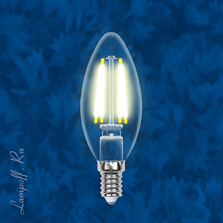 LED-C35-6W: Светодиодная лампа типа миньон (теплый свет)