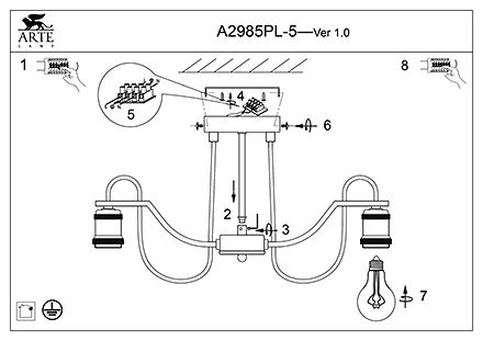 Инструкция / Схема для A2985PL-5AB