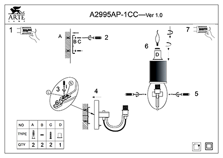 Инструкция / Схема для A2995AP-1CC
