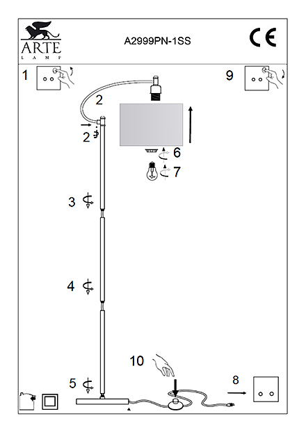 Инструкция / Схема для A2999PN-1SS
