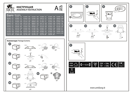 Инструкция / Схема для A3219PL-1BK