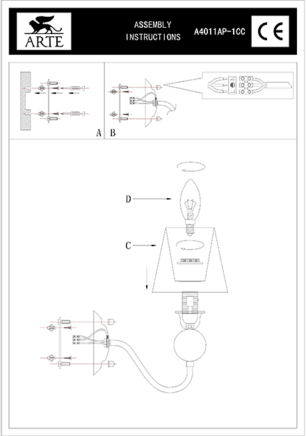 Инструкция / Схема для A4011AP-1CC