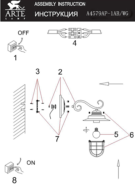 Инструкция / Схема для A4579AP-1AB