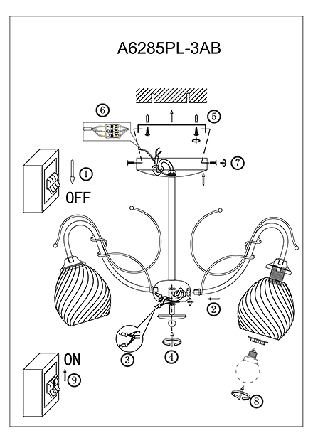 Инструкция / Схема для A6285PL-3AB