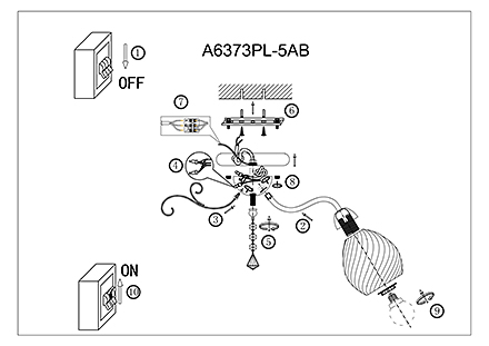 Инструкция / Схема для A6373PL-5AB
