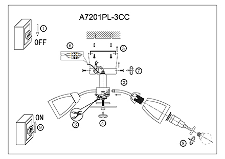 Инструкция / Схема для A7201PL-3CC