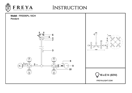 Инструкция / Схема для FR5596PL-16CH