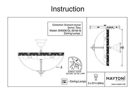 Инструкция / Схема для DIA500-CL-30-05-G