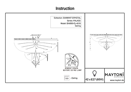 Инструкция / Схема для DIA890-CL-42-G