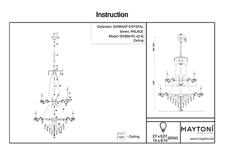 Инструкция / Схема для DIA890-PL-42-G