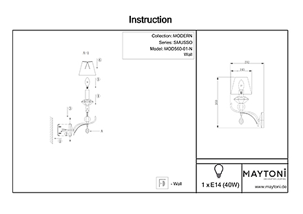Инструкция / Схема для MOD560-01-N