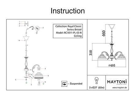 Инструкция / Схема для RC1011-PL-03-R