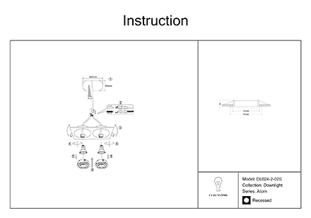 Инструкция / Схема для DL024-2-02S