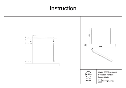 Инструкция / Схема для P050PL-L40B4K