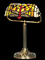 Настольная лампа Banker в стиле Tiffany